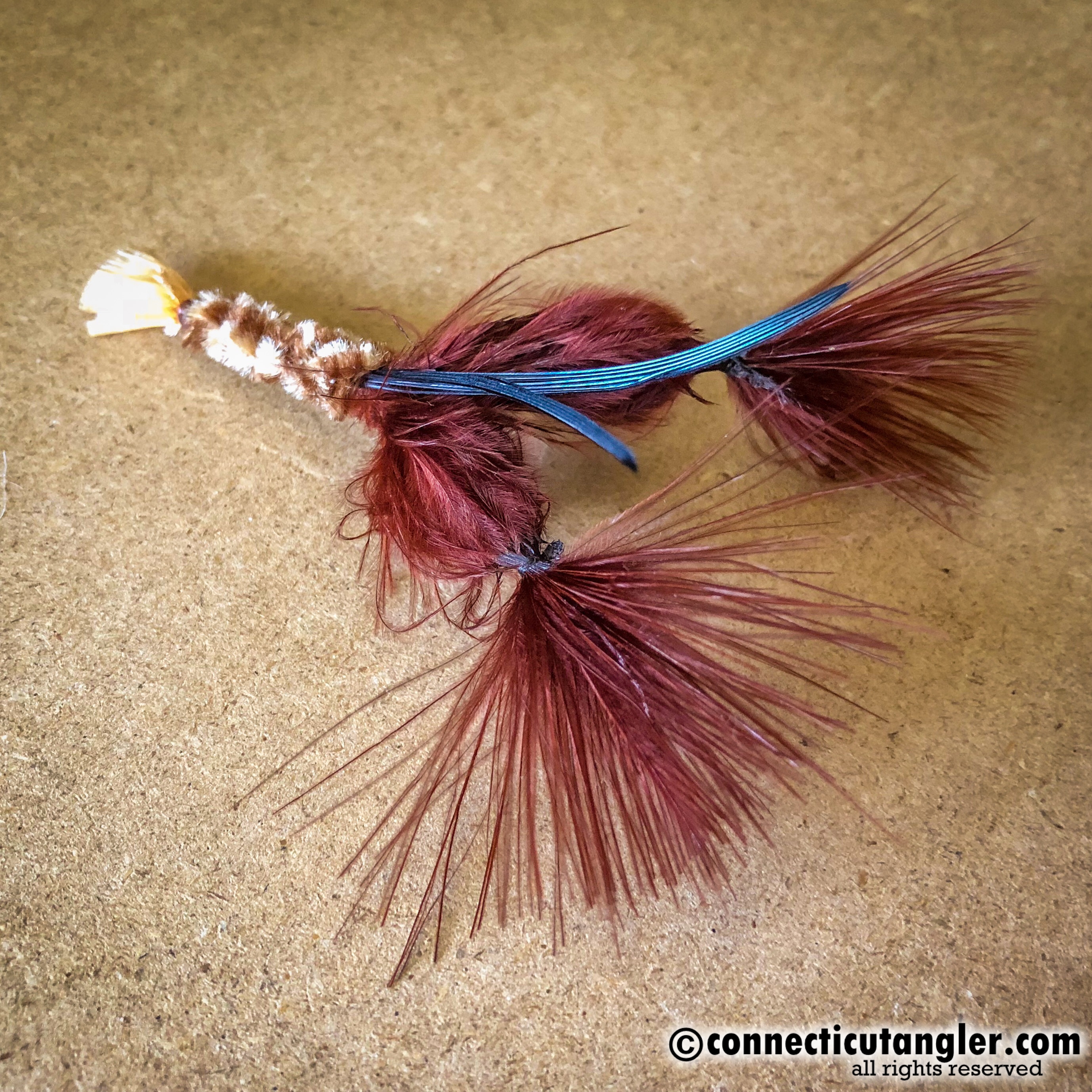 Black River Crayfish III (a custom crayfish streamer pattern)